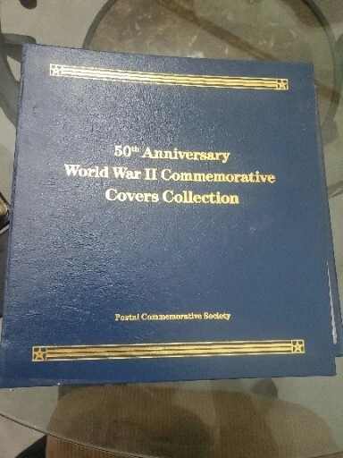 STAMPS! POSTAL COMMEMORATIVE Society 50TH ANNIVERSARY WORLD WAR II