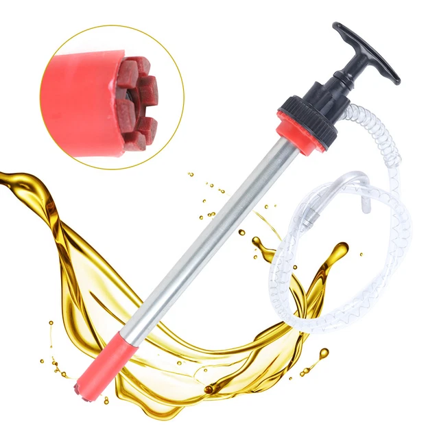 Manual Oil Transfer Pump Hand Gear Oil Pump Dispenser For 5 Gallon Bucket Pail