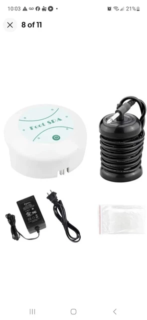 Kit de belleza de baño de pies Ionic Detox máquina de spa salón ion agua baño de pies