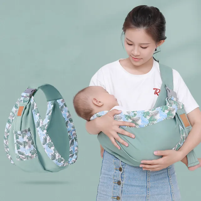 Baby Wrap Carrier Ergonomics Labor-saving Newborn Baby Feeding Sling Holder with 2