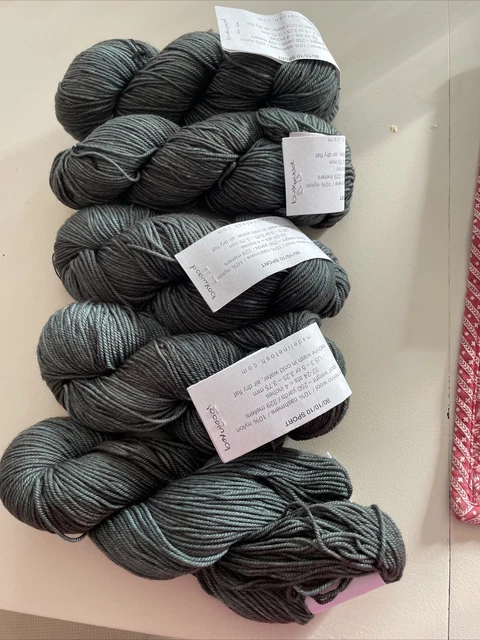 Madelinetosh 80/10/10 Sport “boxwood”