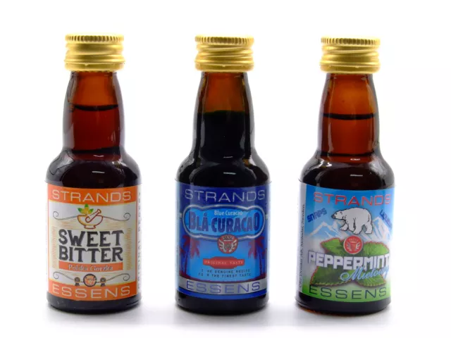 Azul Curazao + Dulce Amargo + Menta - Esencia de Vodka, Esencia Saborizante