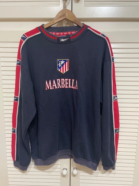 SUDADERA REEBOK ATLÉTICO de Madrid “Marbella” • Temporada 1999