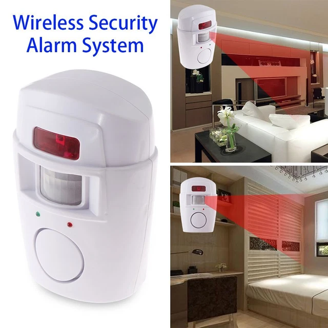 INFRARED SENSOR ALARM System Burglar Warning Antitheft Alarm Motion