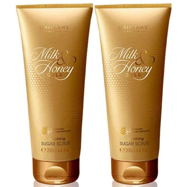 ORIFLAME Gommage au sucre au lait et au miel - 2,5 OZ | 75 grammes par lot de 2