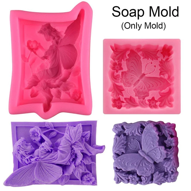 savon silicone Moule de bonbon de pudding Fournitures de savons Moule à gâteau