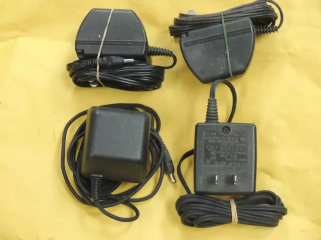 Lot of 5 Nokia Cell Phone Chargers Model ACP-7U 3.7VDC 350mA