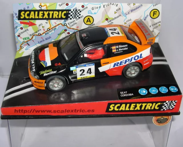 qq 6075 SCALEXTRIC SEAT CORDOBA E2 R COSTA BRAVA  #24 M BLAZQUEZ  REPSOL YPF