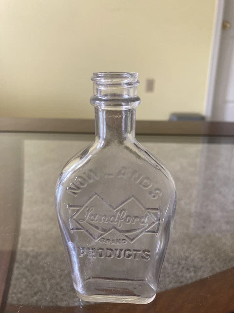 Antique Nowlands Landford Brand Products Bottle.