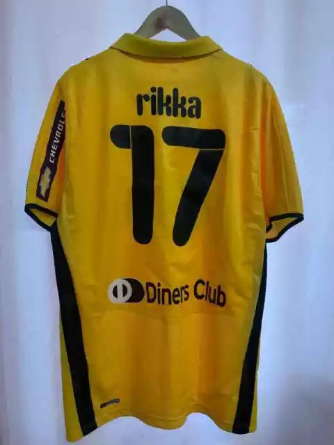 Aek Athens Greece 2008/2009 Home Football Shirt Jersey Size Xl Antonis Rikka #17