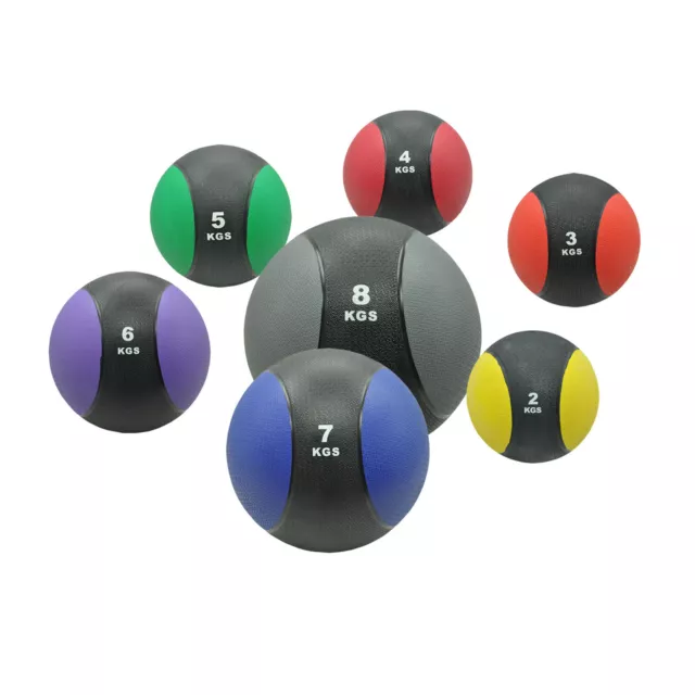 Medicine Ball 2kg - 3kg - 4kg - 5kg - 6kg - 7kg - 8kg - High Quality Rubber Ball