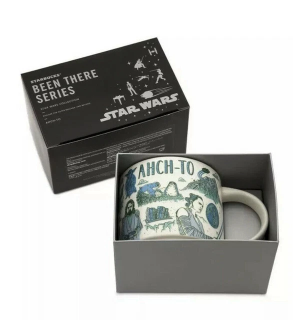 STAR WARS AHCHTO Been There Starbucks Mug Cup Figure Disney May 4th