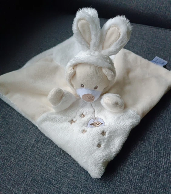 🌟Doudou Soft Plat Ours 🐻Bear  Nicotoy Simba Toys Beige Baby
