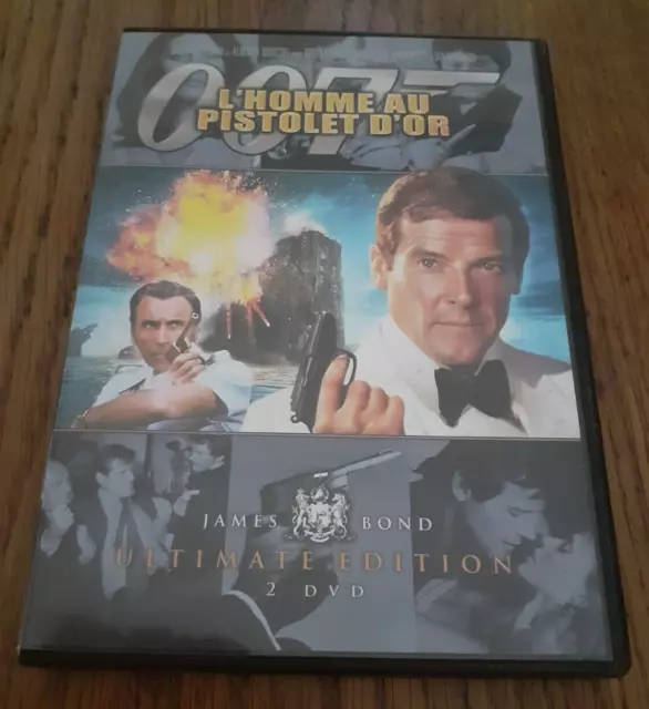 007/James BOND/Roger MOORE L'homme au pistolet d'or DOUBLE DVD 1974 Villechaize
