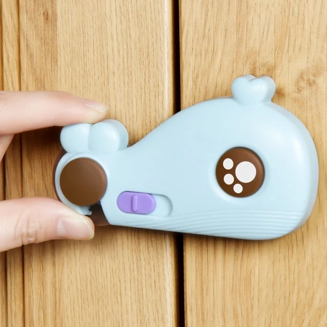 Shape Cabinet Locks Refrigerator Lock Freezer Cabinet Buckle Baby Safety Lock