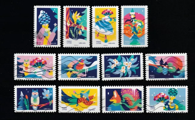 France - Série Complète Mon Spectaculaire Carnet - Lot De Timbres Oblitérés 2020