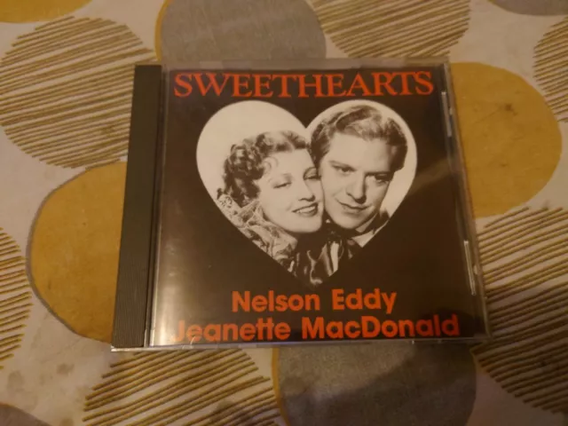 Nelson Eddy/Jeanette Macdonald- "Sweethearts" **22-Track Cd** Ukd 102. 1992. 