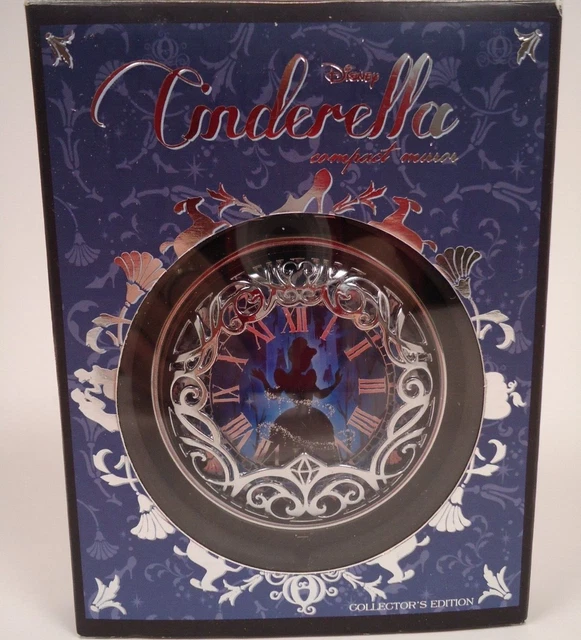 Sephora Disney Cinderella Collector's Edition Compact Mirror NEW IN BOX Metal