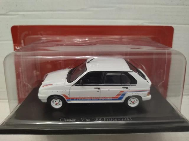 Citroen Visa 1000 Pistes 1983 Passion Citroen 1:43 Hachette Uh/Norev 2