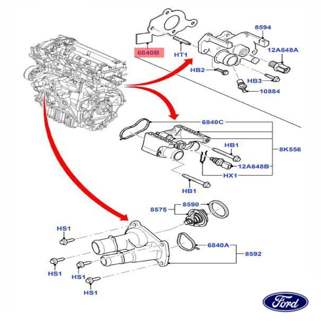 Thermostats & Housings, Engine Cooling Components, Car & Truck