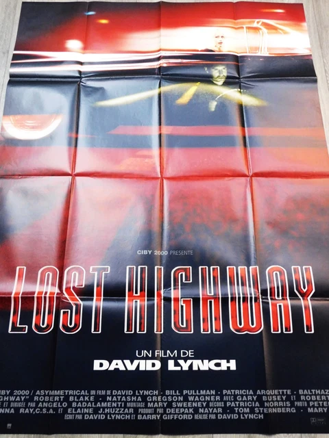 Lost Highway Affiche ORIGINALE Poster 120x160cm 47"63 1997 David Lynch