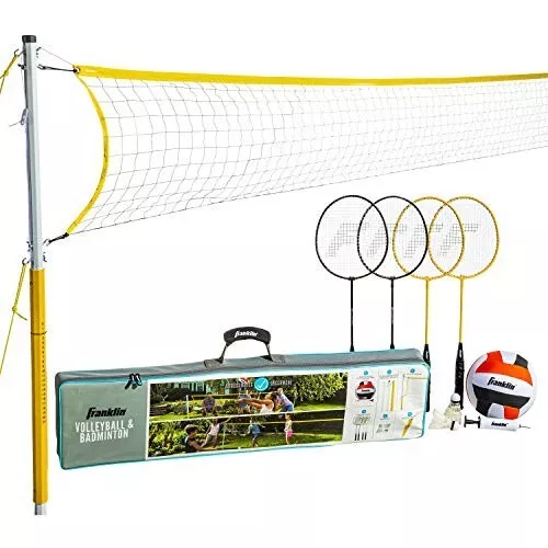 Franklin 4-Player Badminton Volleyball Set, Brand New/Sealed