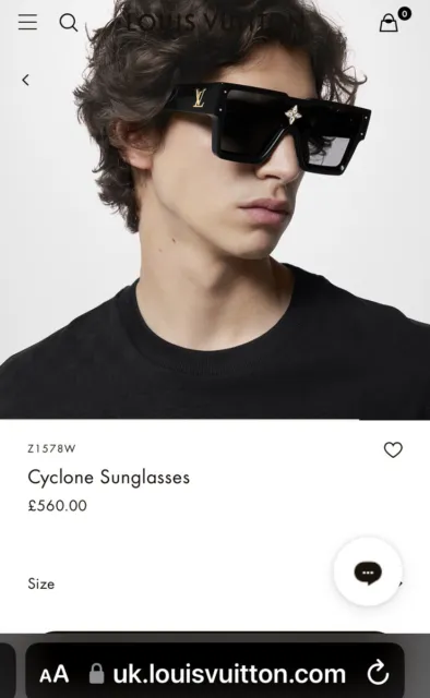 Louis Vuitton LV Cyclone Sunglasses for men for Sale in Miami, FL