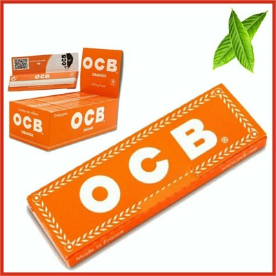 CARTINE OCB ORANGE Arancioni Bianche BOX Cartina Bianca Pacchi Pacchetti 100 % 
