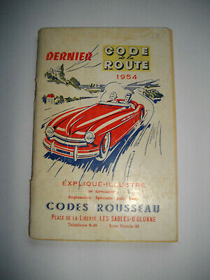 Code de la route 1954