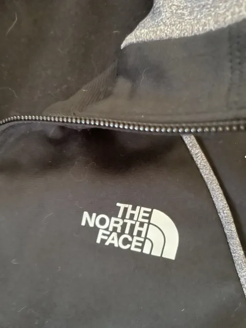 NORTH FACE WOMENS Cinder 100 Athletic Full Zip Jacket Size Small Gray ...