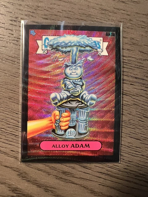Alloy Adam 2021 Topps Chrome Garbage Pail Kids GPK Black Wave Ref #/99 AN1b