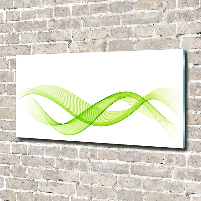 Tableau Sur Verre Trempé Tulup - Format 125x50 Cm, Motif Couloir, Style Moderne