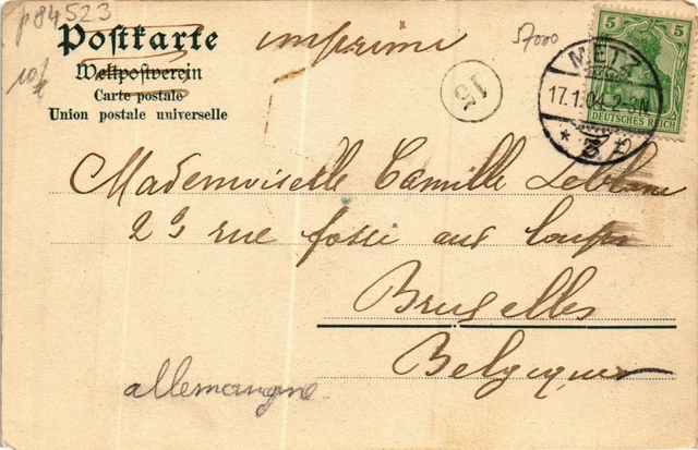 CPA Lorraine Moselle METZ Place St-Louis (984523) 2