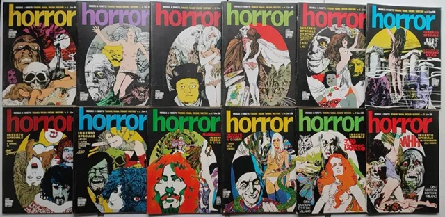 HORROR Serie Completa 1/22 SANSONI 1969 gadget tutti presenti 2