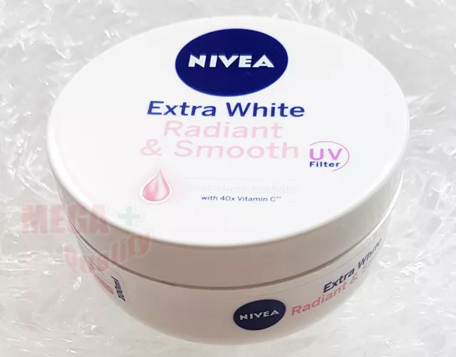 Nivea White and Repair UV Body Cream Skin Whitening White Radiant 100ml