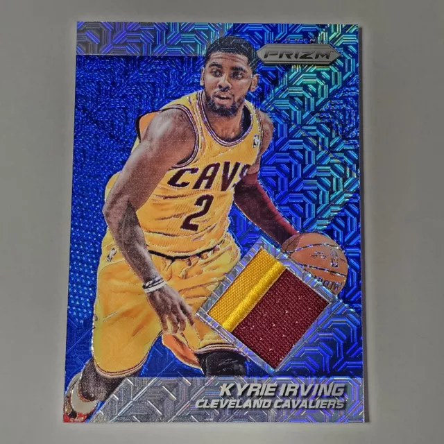 Kyrie Irving 2014-15 Prizm Mojo GU Game Worn Jersey Patch #26 Cavaliers /4