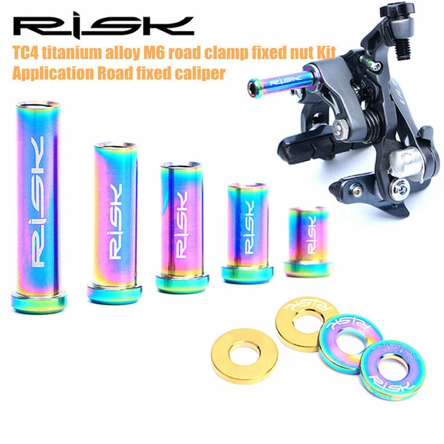 Bike C Clamp Fixed Nuts Titanium Alloy Road Bike C Brake Pivot Nuts