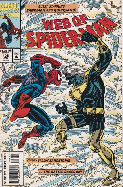Web of Spider-Man #108 Vol. 1 (1985-1998, 2012)Marvel Comics,Direct