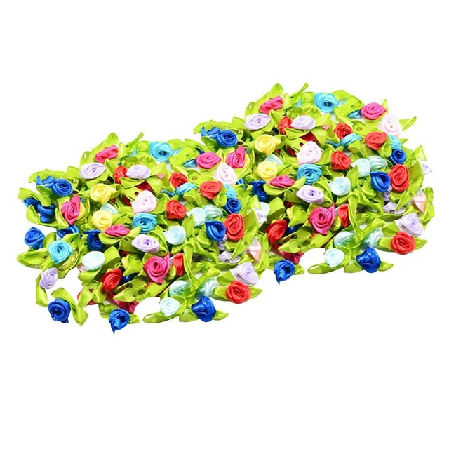 200 Pièces Mini Ruban  Feuille Couture Embellissement