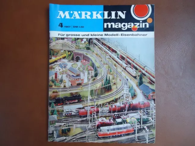 Märklin magazin 4/67 für Modell-Eisenbahner