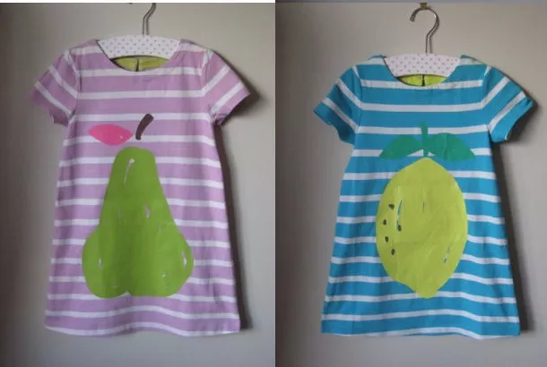 New Mini Boden Stripy Logo Dress Ice Cream Lemon Pear all sizes 3 colours