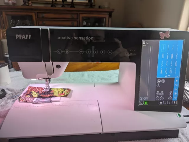 PFAFF CREATIVE SENSATION Sewing, Embroidery, & Quilting machine + Extras. PFAFF CREATIVE SENSATION Sewing, Embroidery, & Quilting machine + Extras.
