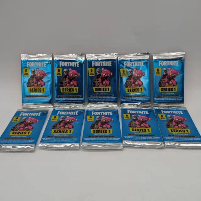 2019 Panini Fortnite Series 1 Trading Cards Lot Of 10 Factory Sealed Packs USA