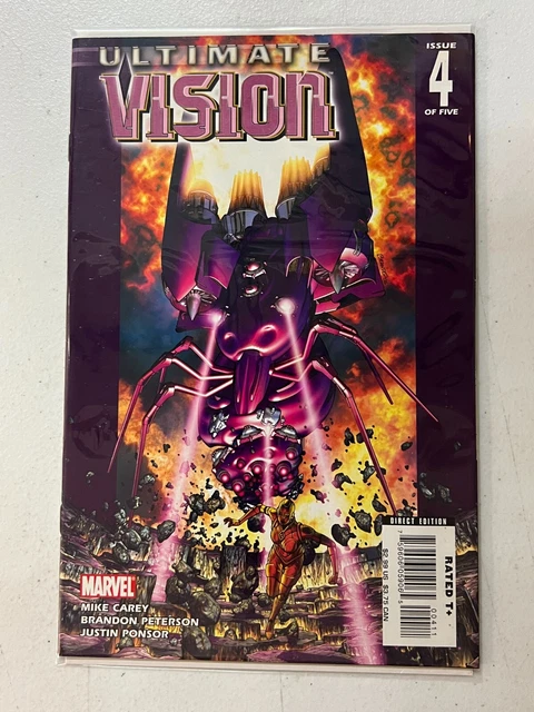 Marvel Comics Ultimate Vision 4 2006 Peterson | Combined Shipping B&B