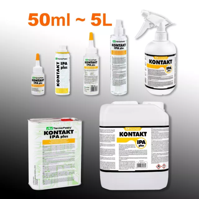 50ml~5L 5000ml /// IPA Isopropyl ALCOHOL 99.8% Isopropanol FirstAid _ ALL SIZES