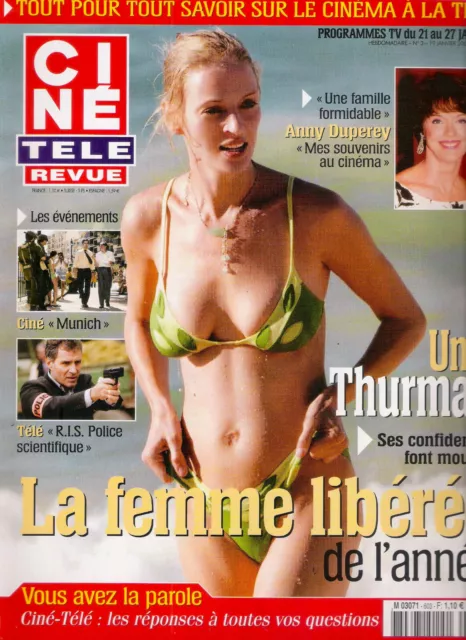 Ciné Télé Revue n° 3 (2006) - Uma Thurman