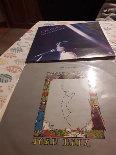 Joan Baez 2 vinyl LPs From Every Stage David's Album