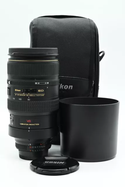 Nikon Nikkor AF 80-400mm f4.5-5.6 D ED VR Lens #131