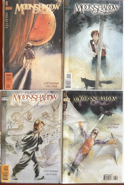 Moonshadow Lot Of 4 ~ Vol. 1 2 3 4 Marvel Epic Comics