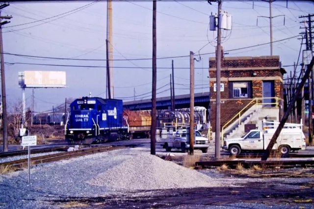 Kodachrome Original Slide Conrail Diesel Engine #1483 - Item CC#2089